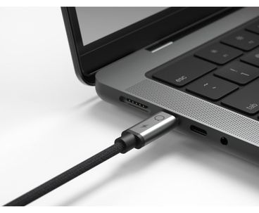 CABLE USB-C A USB-C PRO 100W PD PRO NEGRO 2M LINQ