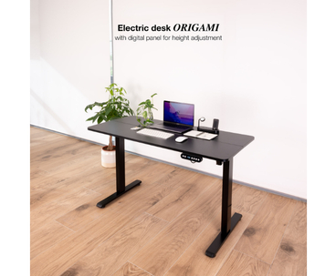 MESA ESCRITORIO ORIGAMI ELECTRICA NEGRO TOOQ