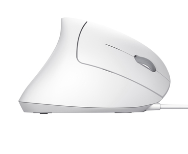 RATON OPTICO ERGONOMICO VERTICAL VERTO BLANCO TRUST