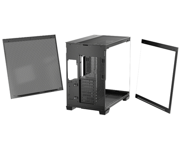 CAJA TORRE E-ATX C8 MADERA NEGRO ANTEC